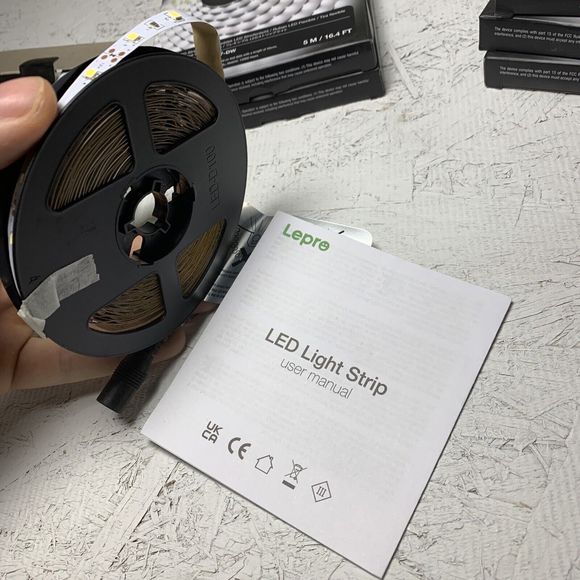 7 Boxes of Lepro LED Tape lights 5m Daylight White 5M/16.4 ft With Connectors - Picture 7 of 8